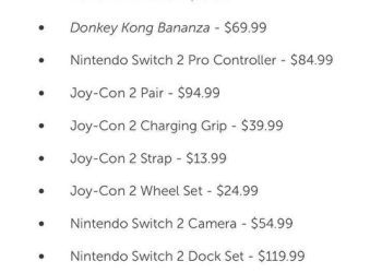 Preorders for Switch 2 Begin April 24 with Previously Announced System Prices